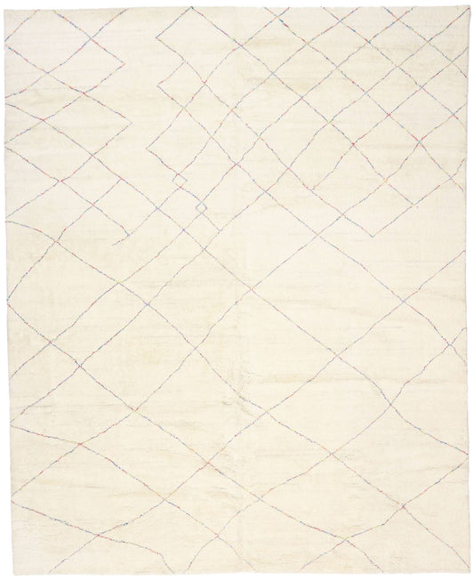 12 x 15 Neutral Moroccan Rug 30049