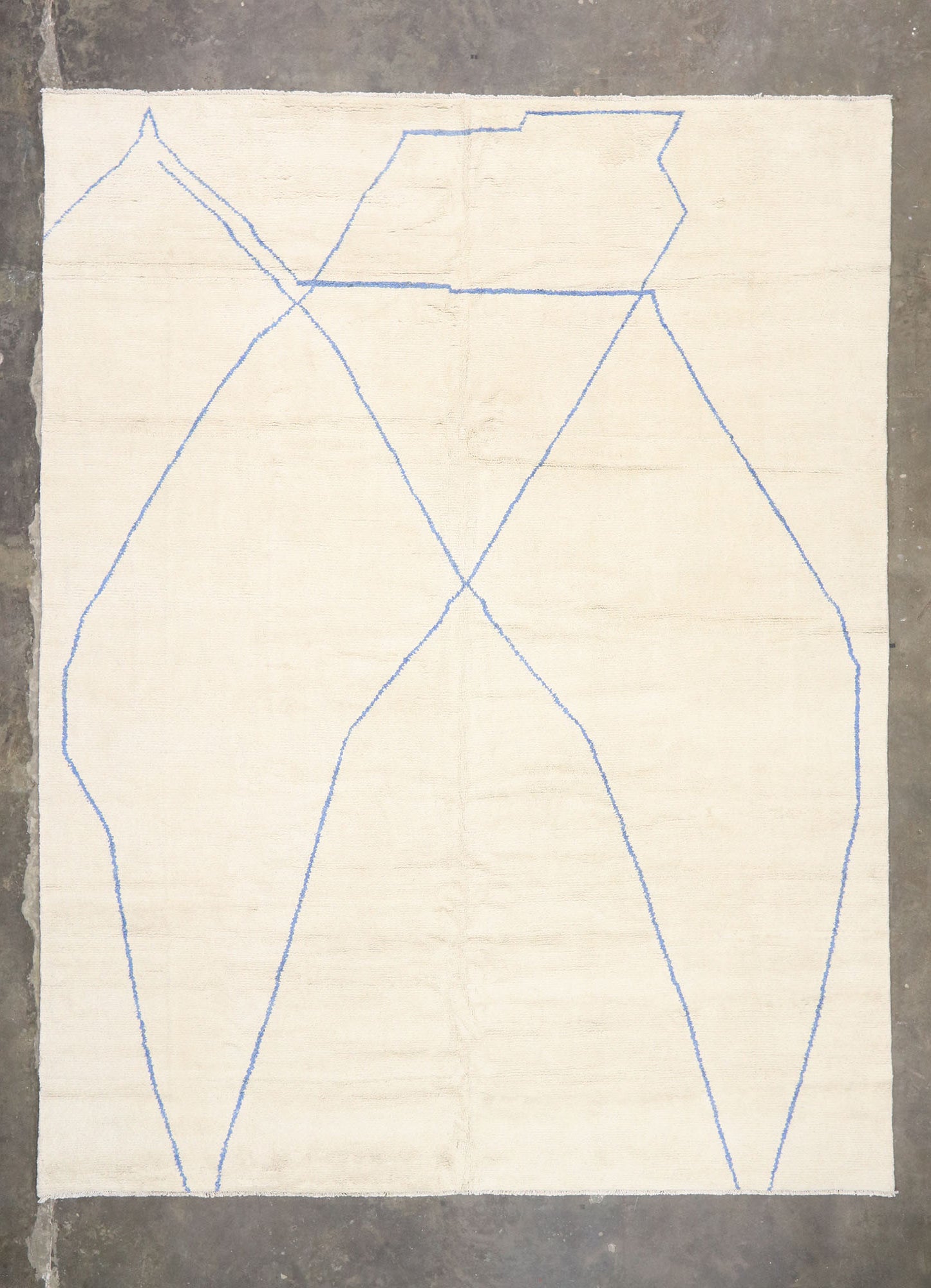 12 x 16 Modern Moroccan Area Rug 80544