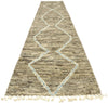 3 x 13 Earth-Tone Moroccan Rug 80617