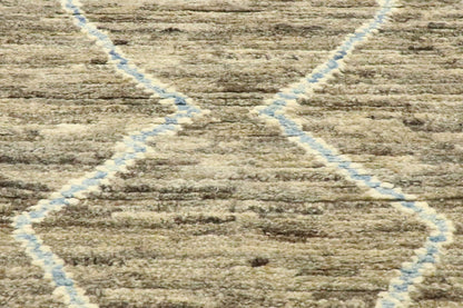 3 x 13 Earth-Tone Moroccan Rug 80617