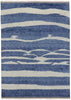 9 x 13 Blue Abstract Moroccan Rug 30542