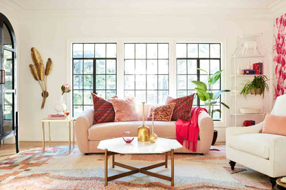 10 x 14 Colorful Pink Moroccan Rug 80664