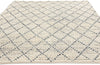 6 x 8 Modern Moroccan Trellis Textured Rug 31050