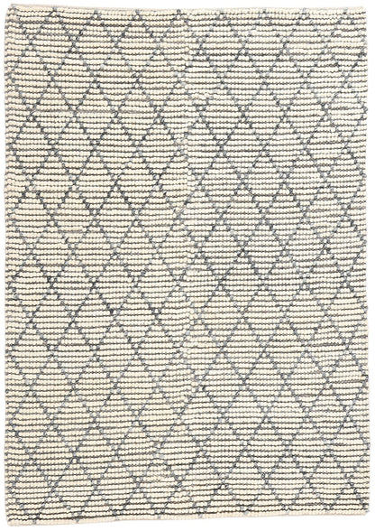 6 x 8 Modern Moroccan Trellis Textured Rug 31050