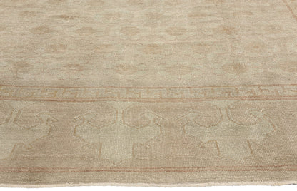 10 x 15 Vintage Muted Turkish Oushak Rug 50866