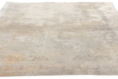 4 x 6 Vintage Turkish Oushak Rug 52110