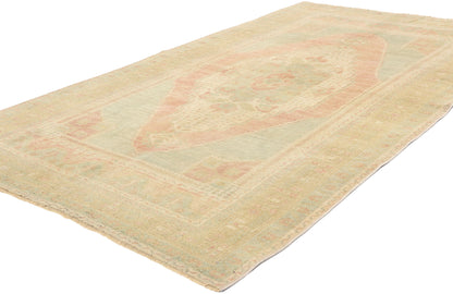 4 x 7 Vintage Turkish Oushak Rug 53701