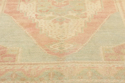 4 x 7 Vintage Turkish Oushak Rug 53701