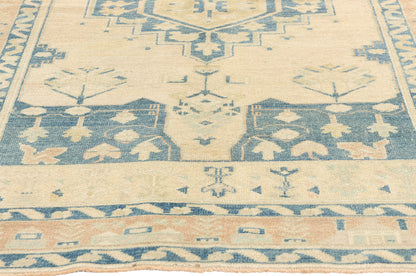 4 x 7 Vintage Muted Turkish Oushak Rug 52956