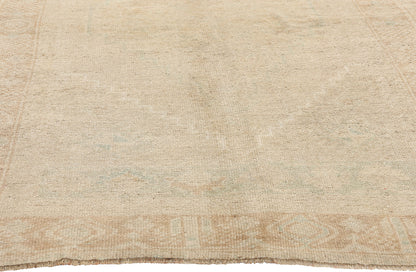 4 x 7 Vintage Muted Turkish Oushak Rug 53690
