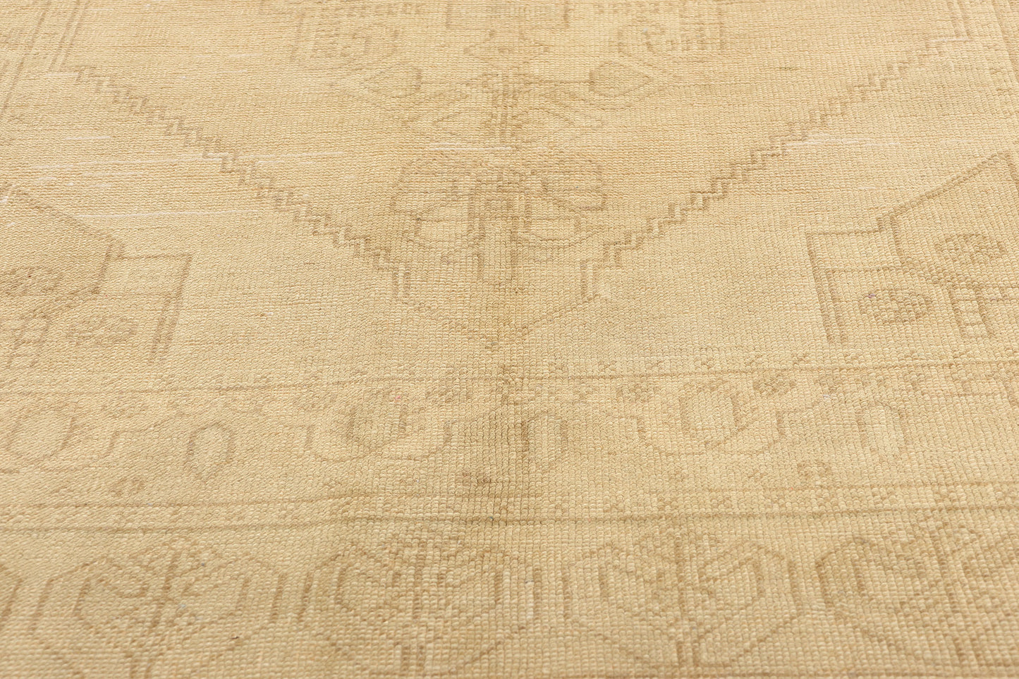 4 x 8 Vintage Muted Turkish Oushak Rug 52184