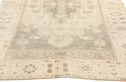 4 x 8 Vintage Turkish Oushak Rug 53676