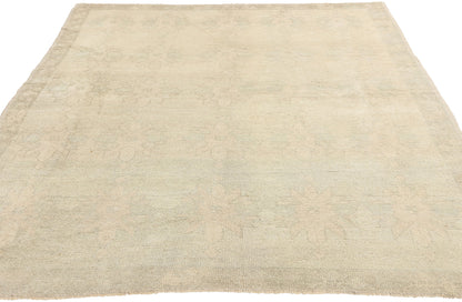 5 x 7 Vintage Muted Turkish Oushak Rug 53619