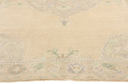 5 x 7 Vintage Muted Turkish Oushak Rug 52961