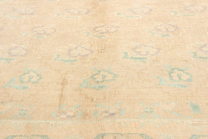 5 x 8 Vintage Muted Turkish Oushak Rug 53682