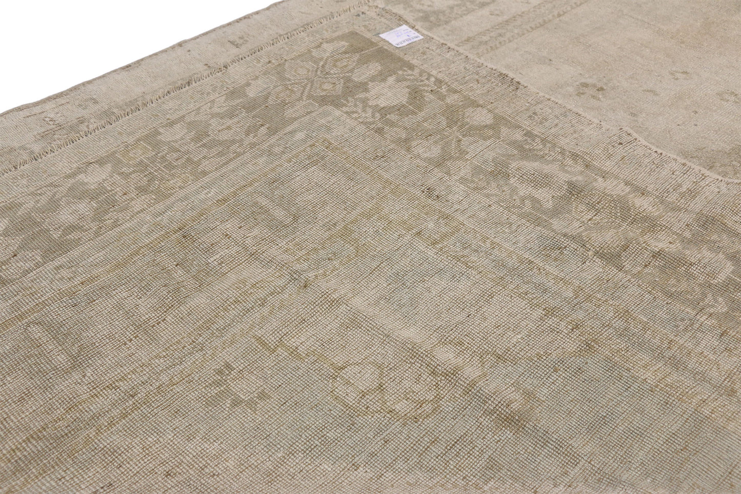 6 x 10 Vintage Turkish Oushak Rug 52462