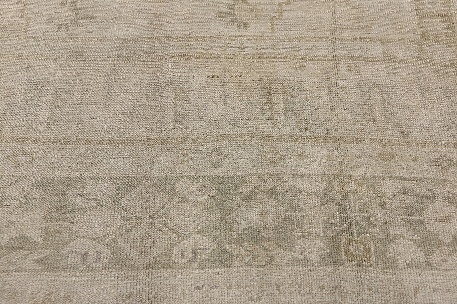6 x 10 Vintage Turkish Oushak Rug 52462