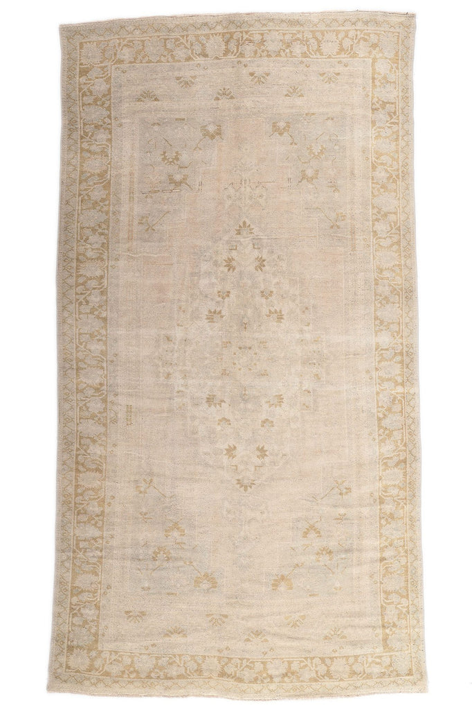 7 x 13 Vintage Turkish Oushak Rug 53677