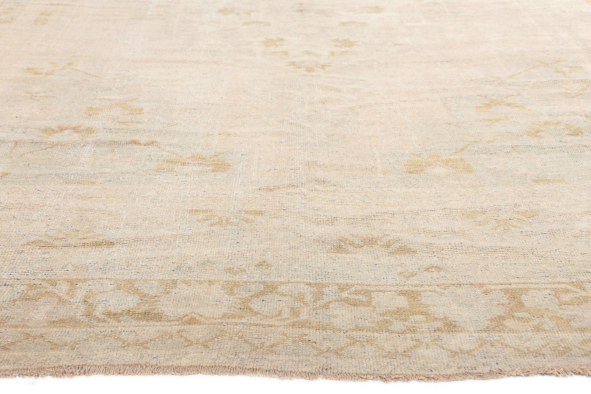7 x 13 Vintage Turkish Oushak Rug 53677