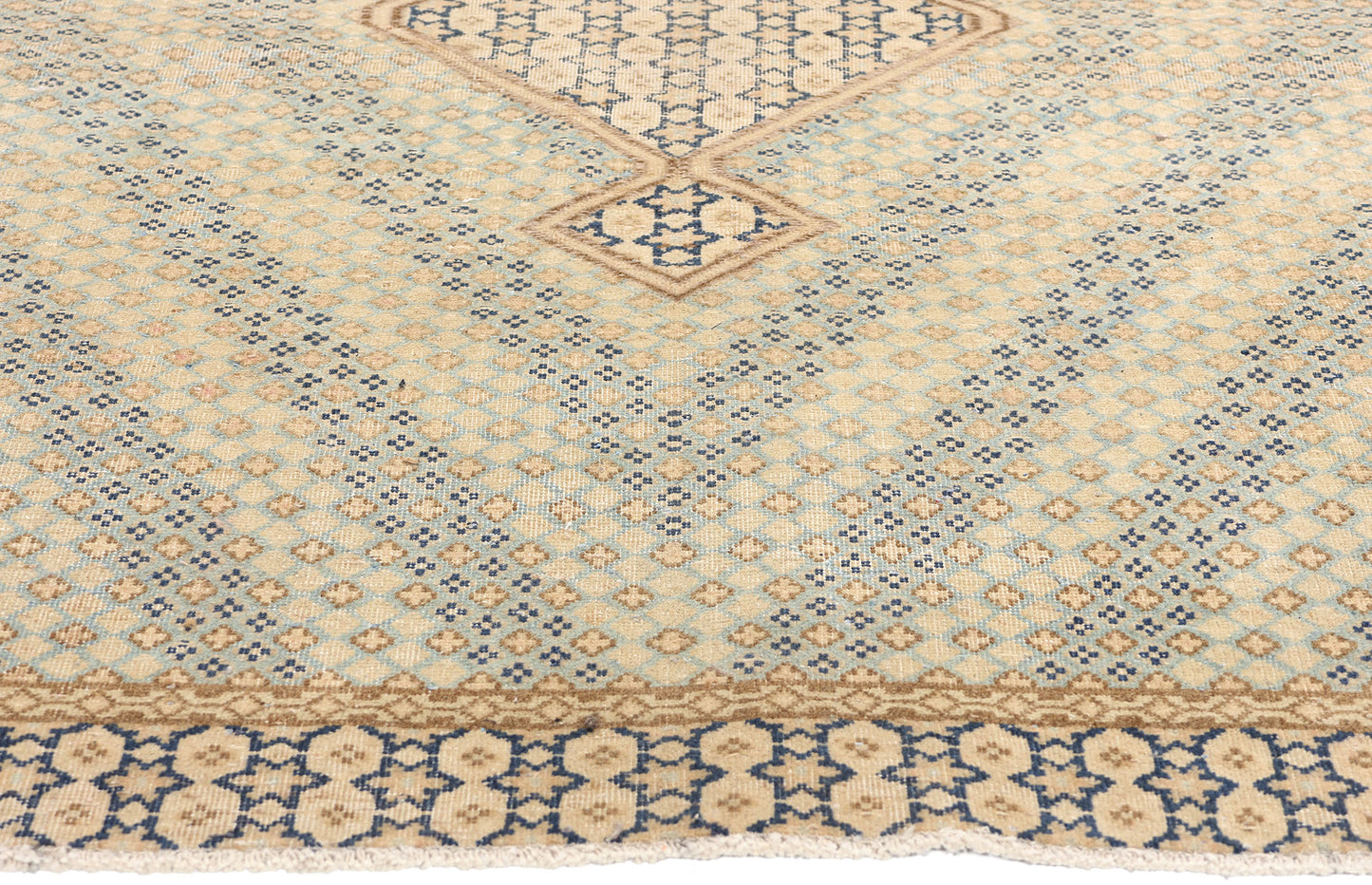 5 x 6 Vintage Persian Kerman Rug 53752