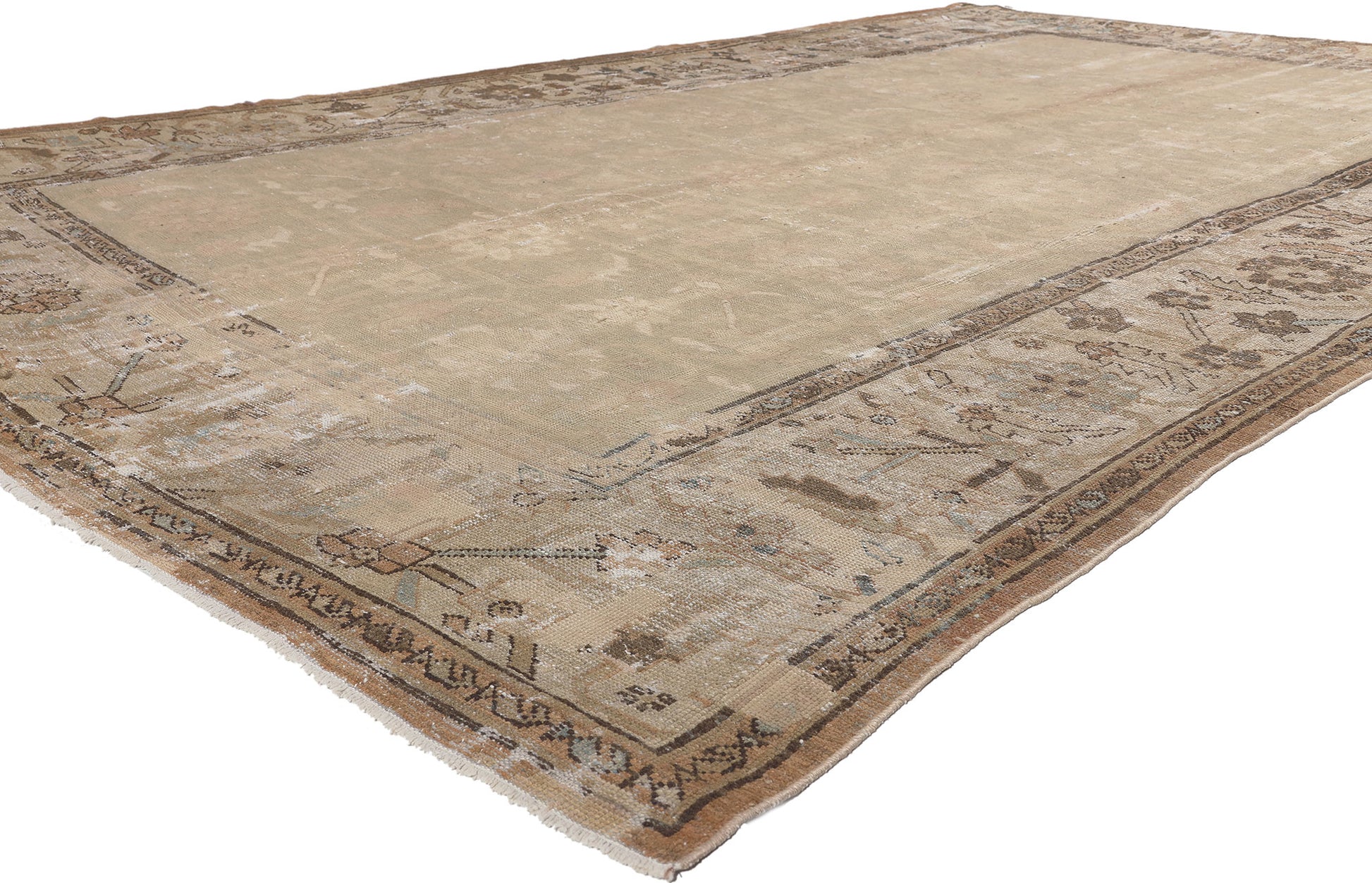 8 x 12 Antique Persian Mahal Rug 76600