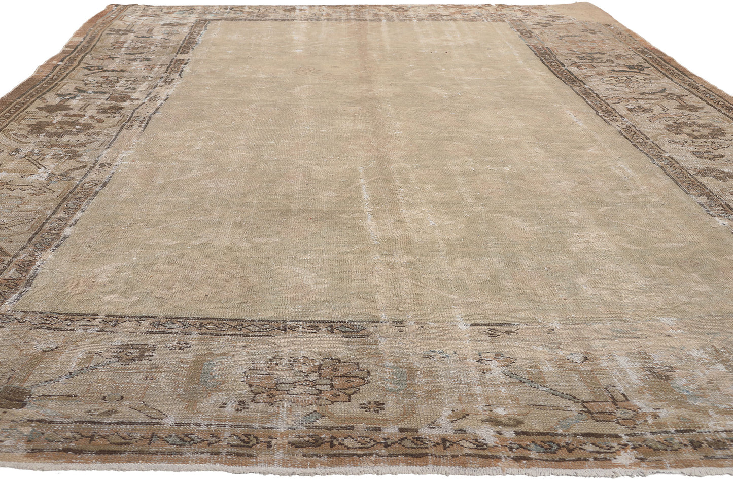 8 x 12 Antique Persian Mahal Rug 76600