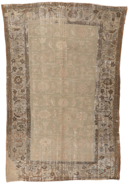 8 x 12 Antique Persian Mahal Rug 76600