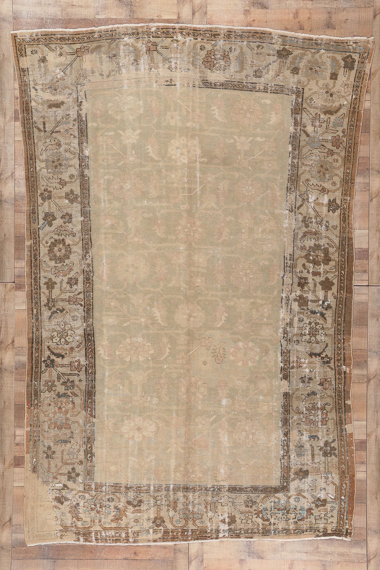 8 x 12 Antique Persian Mahal Rug 76600