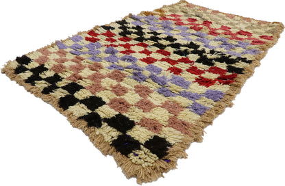 3 x 5 Vintage Moroccan Azilal Rug 21571