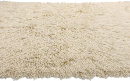6 x 7 Vintage Greek Natural Flokati Rug 53946