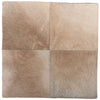 2 x 2 Natural Cowhide Pillow Cover 30897