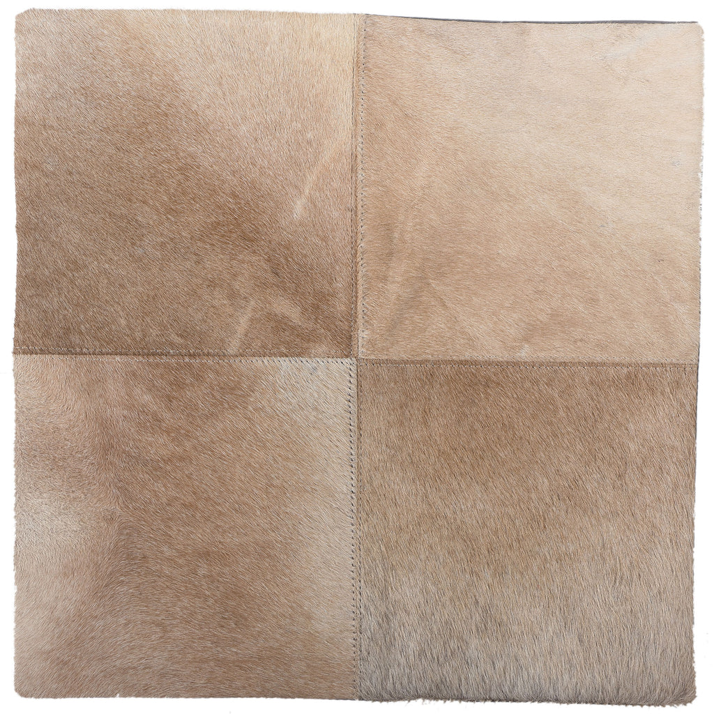 2 x 2 Natural Cowhide Pillow Cover 30897