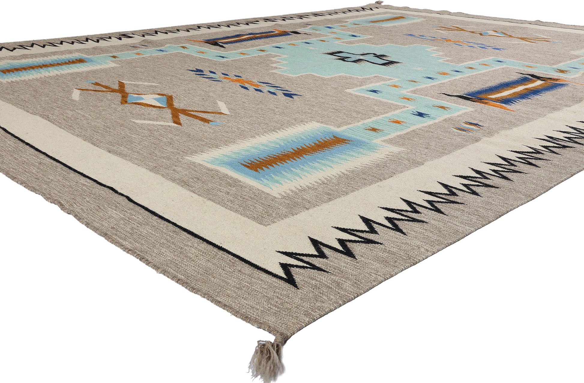 9 x 12 Southwest Modern Navajo-Style Rug 81020