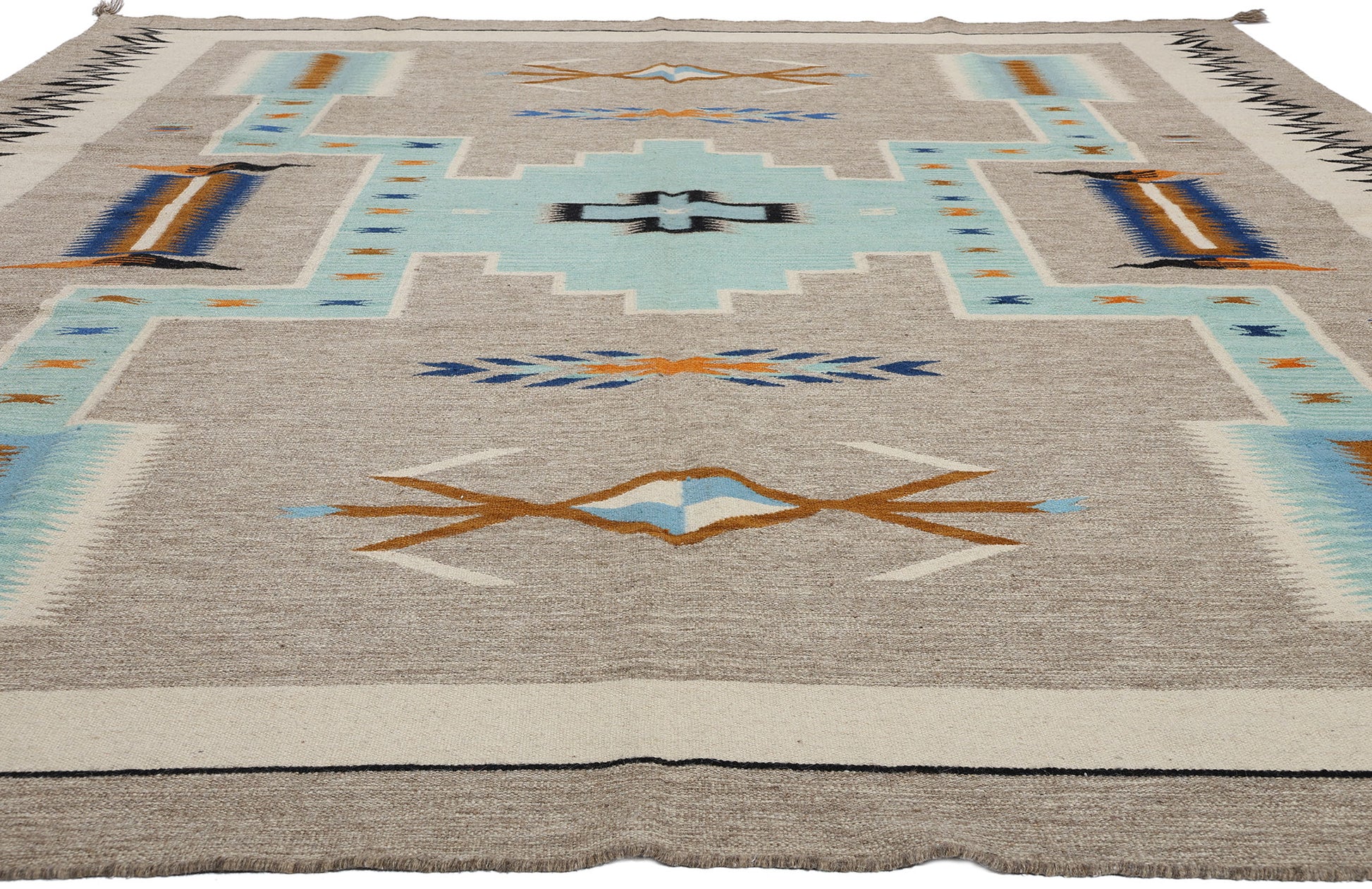 9 x 12 Southwest Modern Navajo-Style Rug 81020