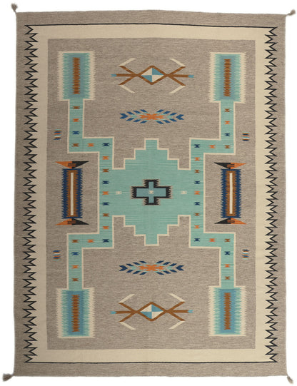 9 x 12 Southwest Modern Navajo-Style Rug 81020