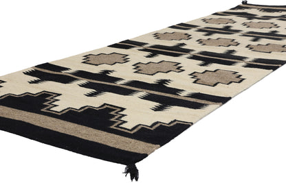 3 x 10 Southwest Modern Crystal Navajo-Style Rug 81050