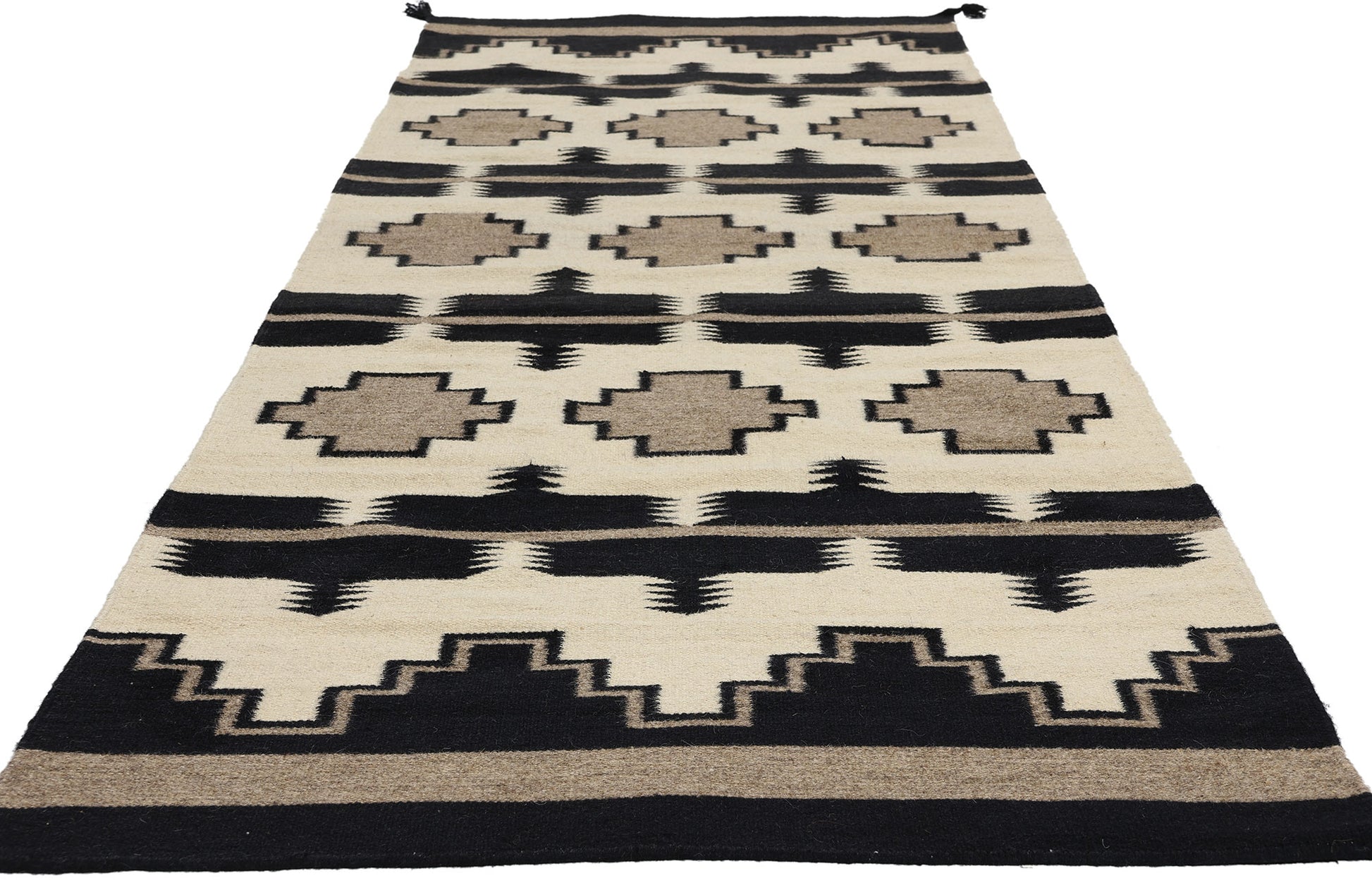 3 x 10 Southwest Modern Crystal Navajo-Style Rug 81050