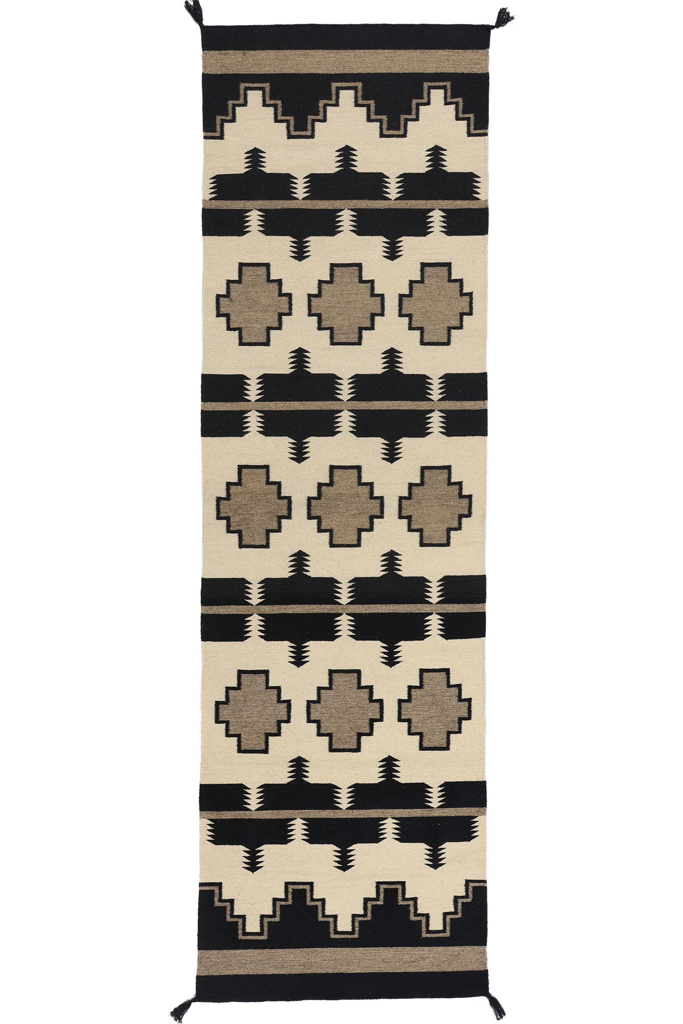 3 x 10 Southwest Modern Crystal Navajo-Style Rug 81050