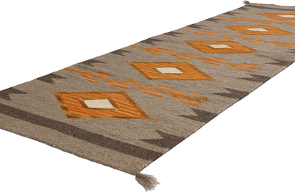 3 x 8 Southwest Modern Horse Blanket Navajo-Style Rug 81051