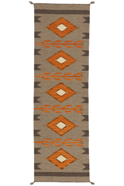 3 x 8 Southwest Modern Horse Blanket Navajo-Style Rug 81051