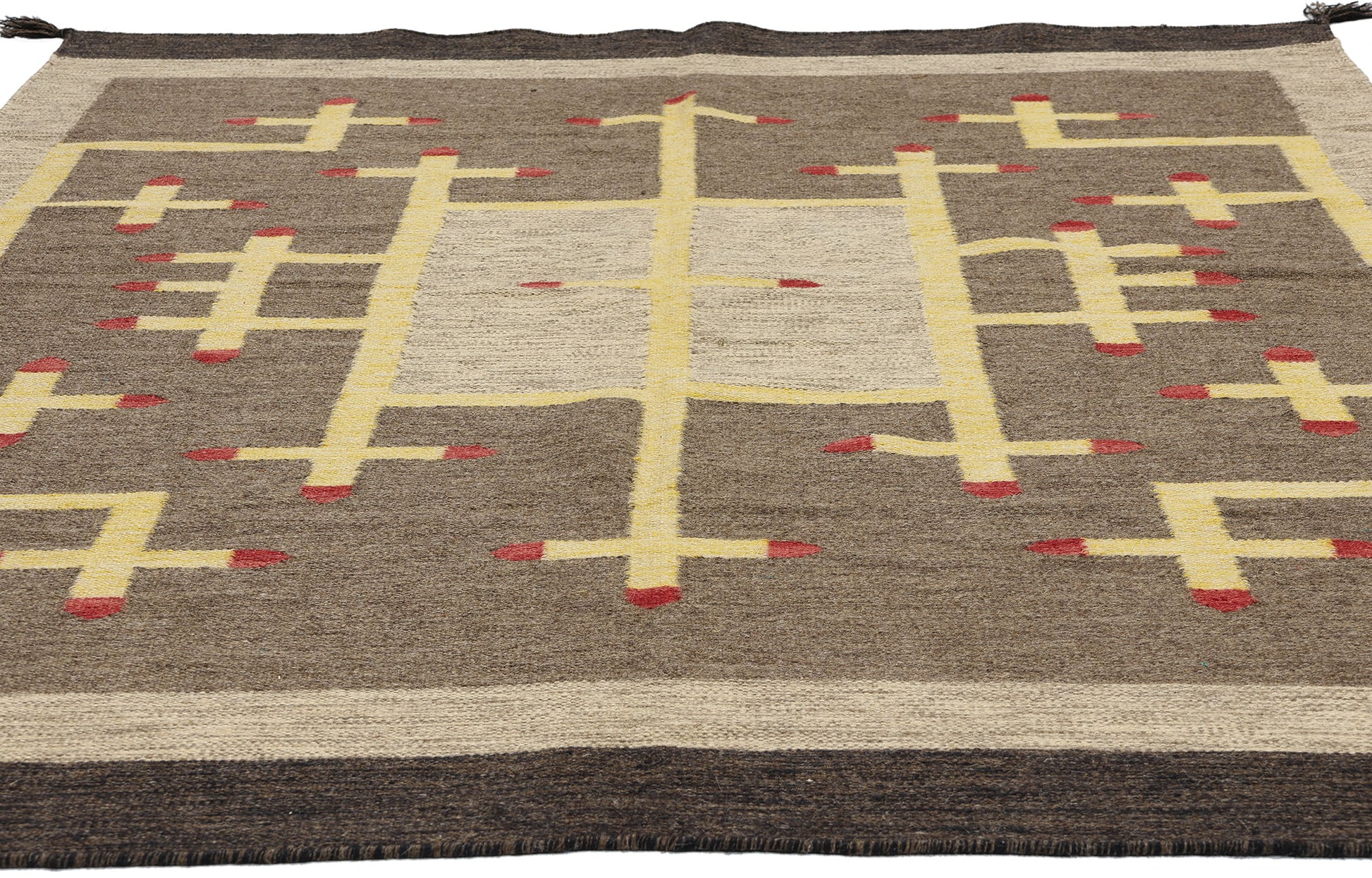 5 x 7 Southwest Modern Navajo-Style Rug 81044���