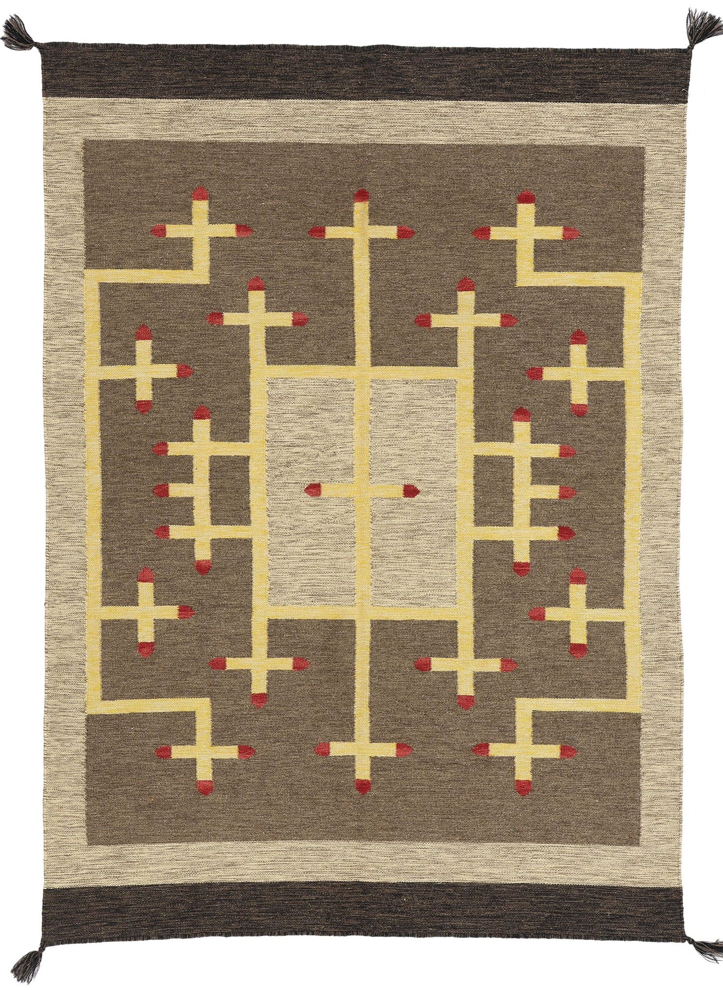 5 x 7 Southwest Modern Navajo-Style Rug 81044���