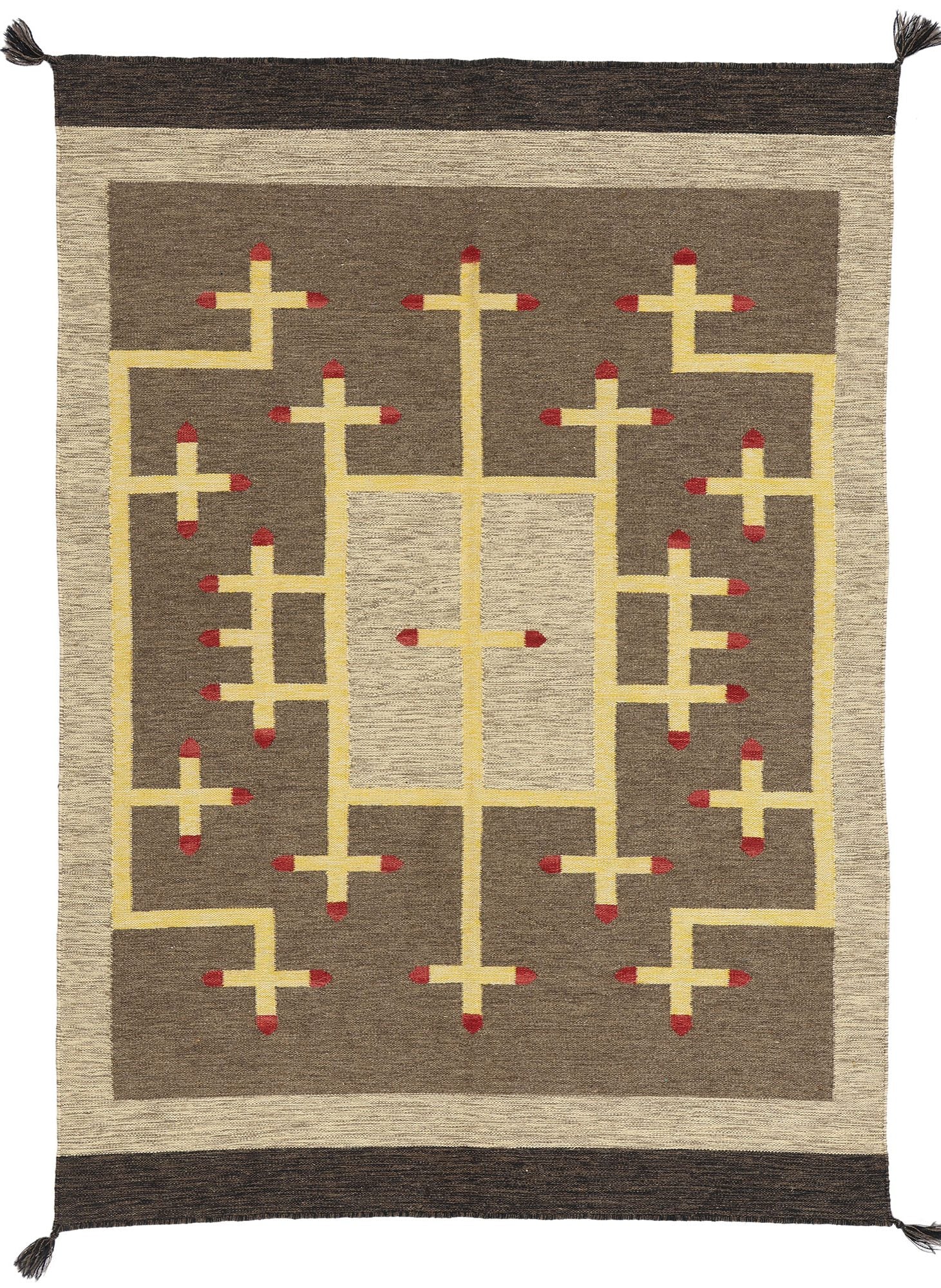 5 x 7 Southwest Modern Navajo-Style Rug 81044���