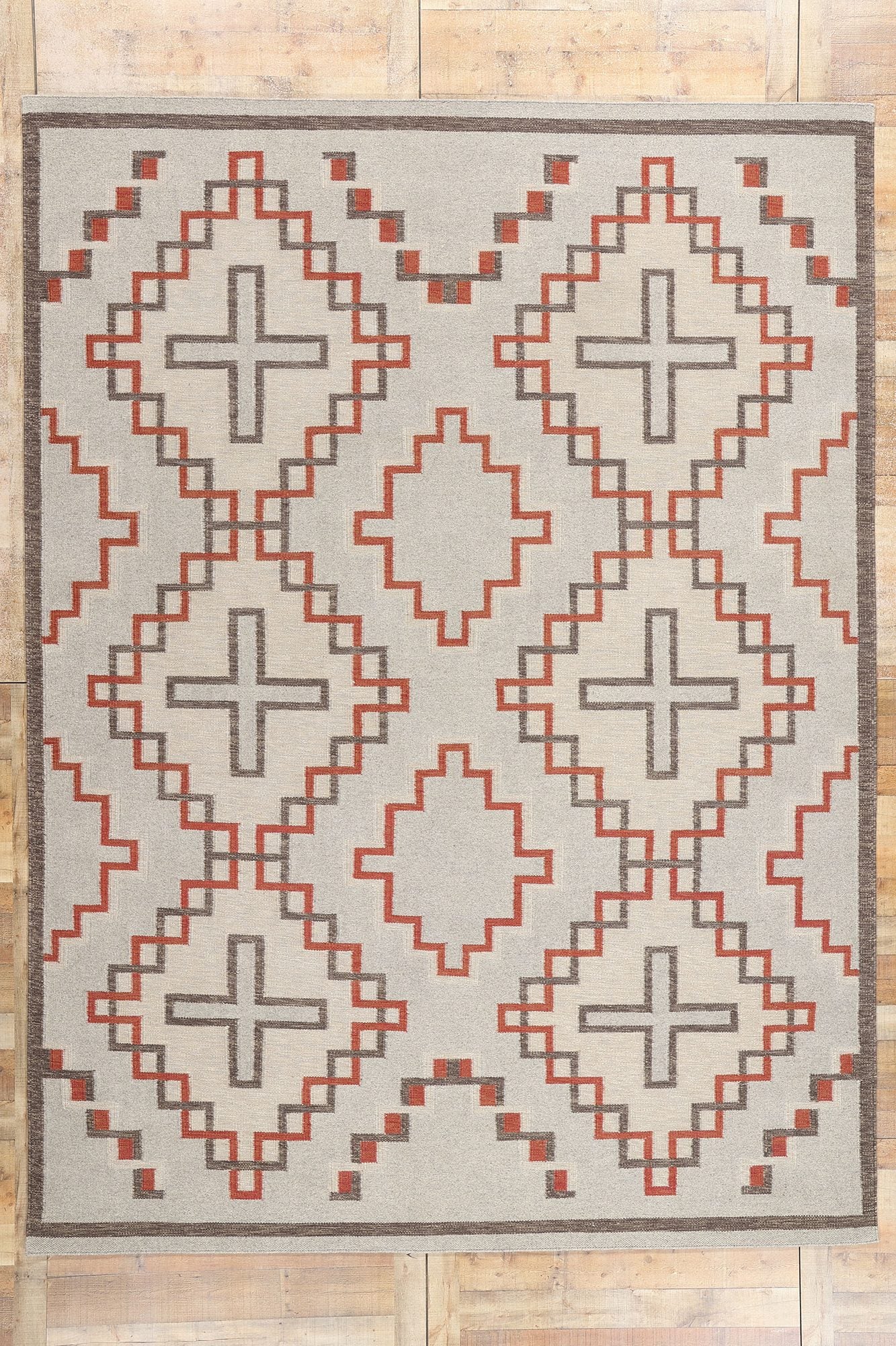 9 x 12 Southwest Modern Navajo-Style Rug 31084