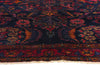 6 x 6 Antique Navy Blue Persian Lilihan Rug 77633
