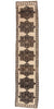 3 x 14 Vintage Neutral Kurdish Rug 53907