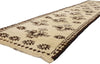 3 x 15 Neutral Vintage Kurdish Rug 53885