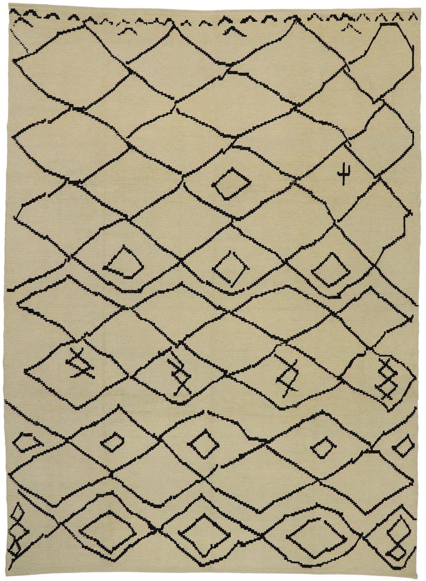 9 x 13 Turkish Moroccan Rug 53192