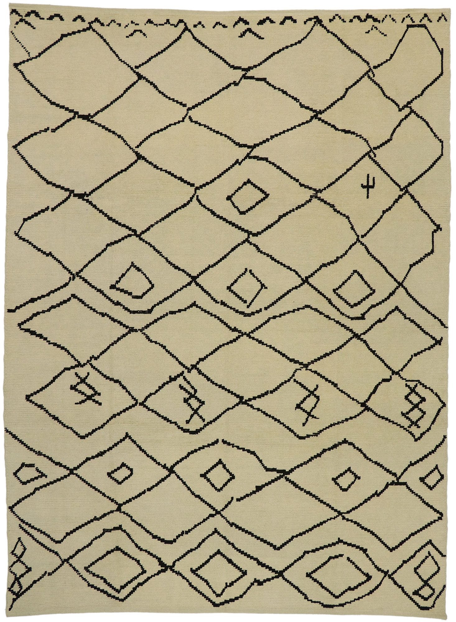 9 x 13 Turkish Moroccan Rug 53192