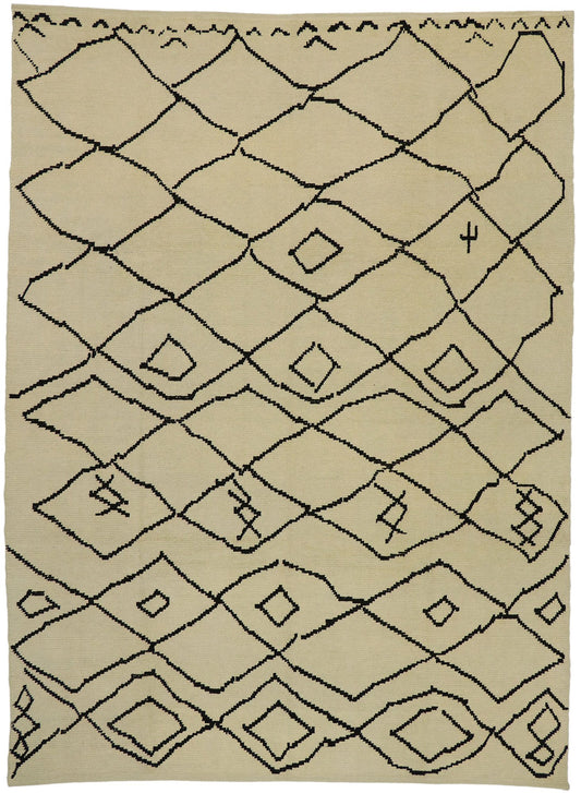 9 x 13 Turkish Moroccan Rug 53192